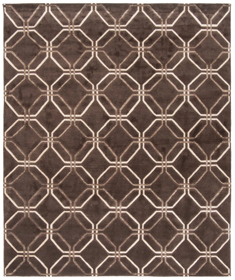 Safavieh Tibetan 8'-0" x 10'-0" Rug in Brown