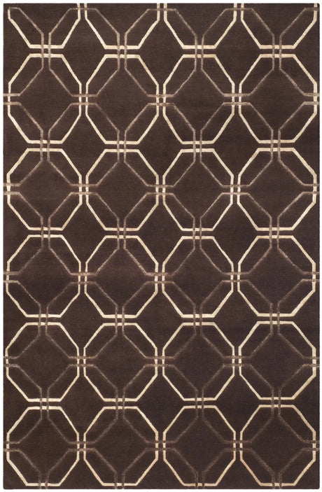 Safavieh Tibetan 6'-0" x 9'-0" Rug in Brown