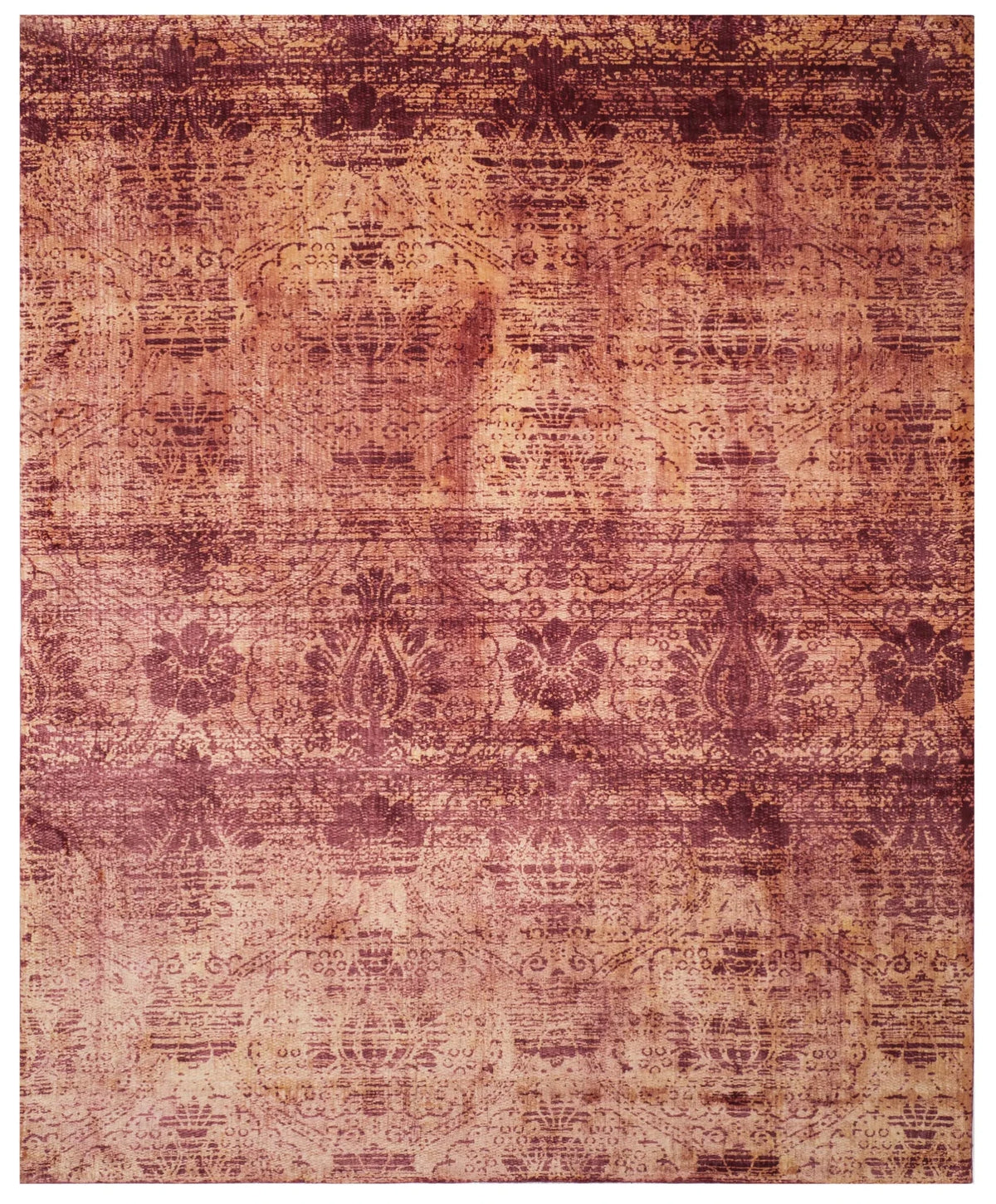 Safavieh Tibetan 8'-0" x 10'-0" Rug in Rust