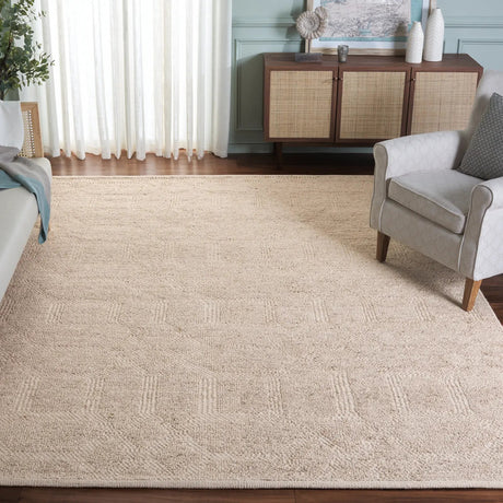 Safavieh Tibetan 10'-0" x 14'-0" Rug in Ivory / Beige