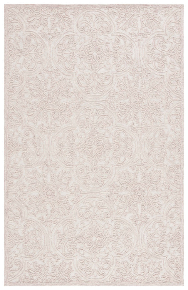 Safavieh Trace Trc101U Ivory/Pink Rug.