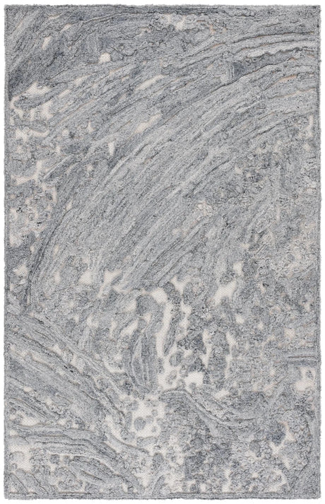 Safavieh Trace 4'-0" x 6'-0" Rug in Grey / Ivory