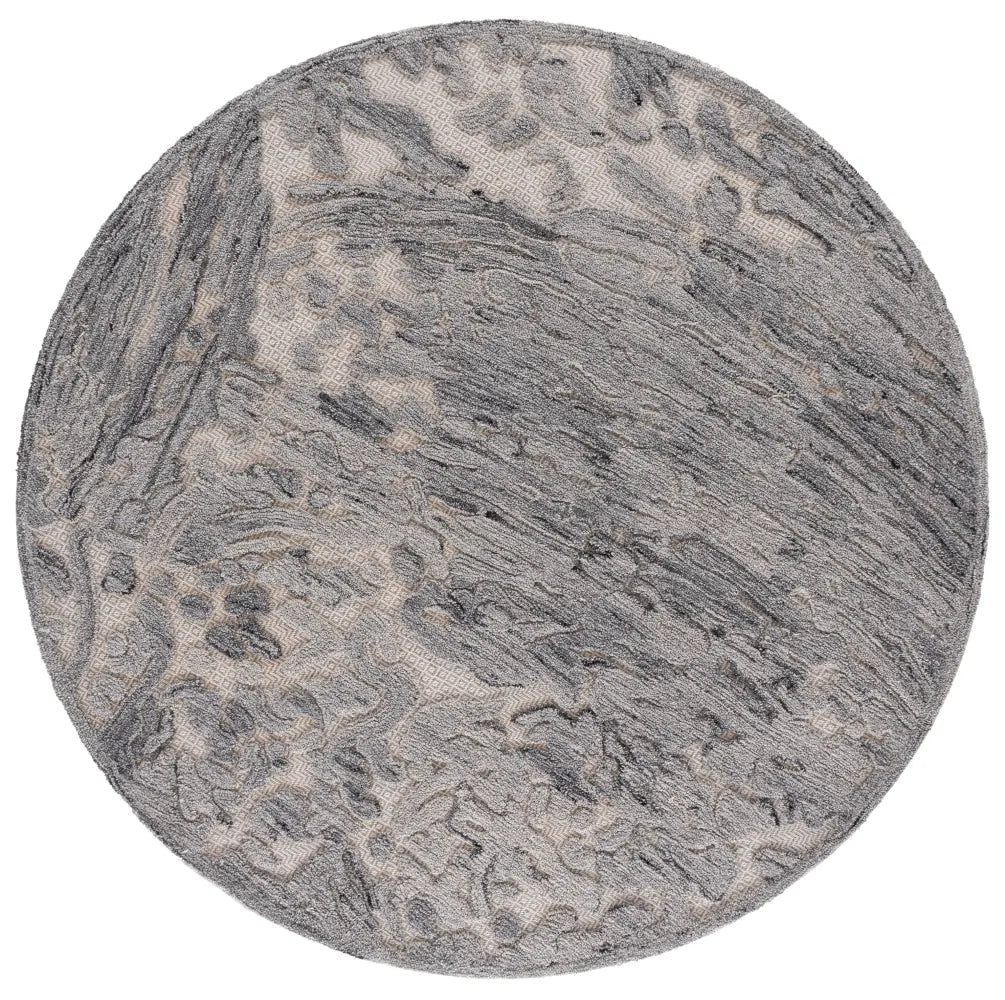 Safavieh Trace 6'-0" x 6'-0" Rug in Grey / Ivory