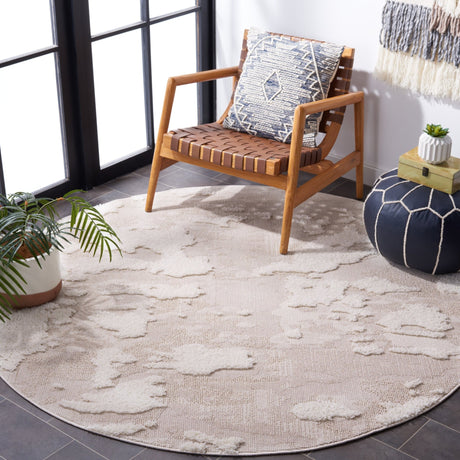 Safavieh Trends Trd100B Beige/Ivory Rug.