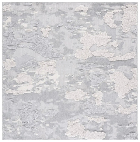 Safavieh Trends 6'-7" x 6'-7" Rug in Ivory / Grey