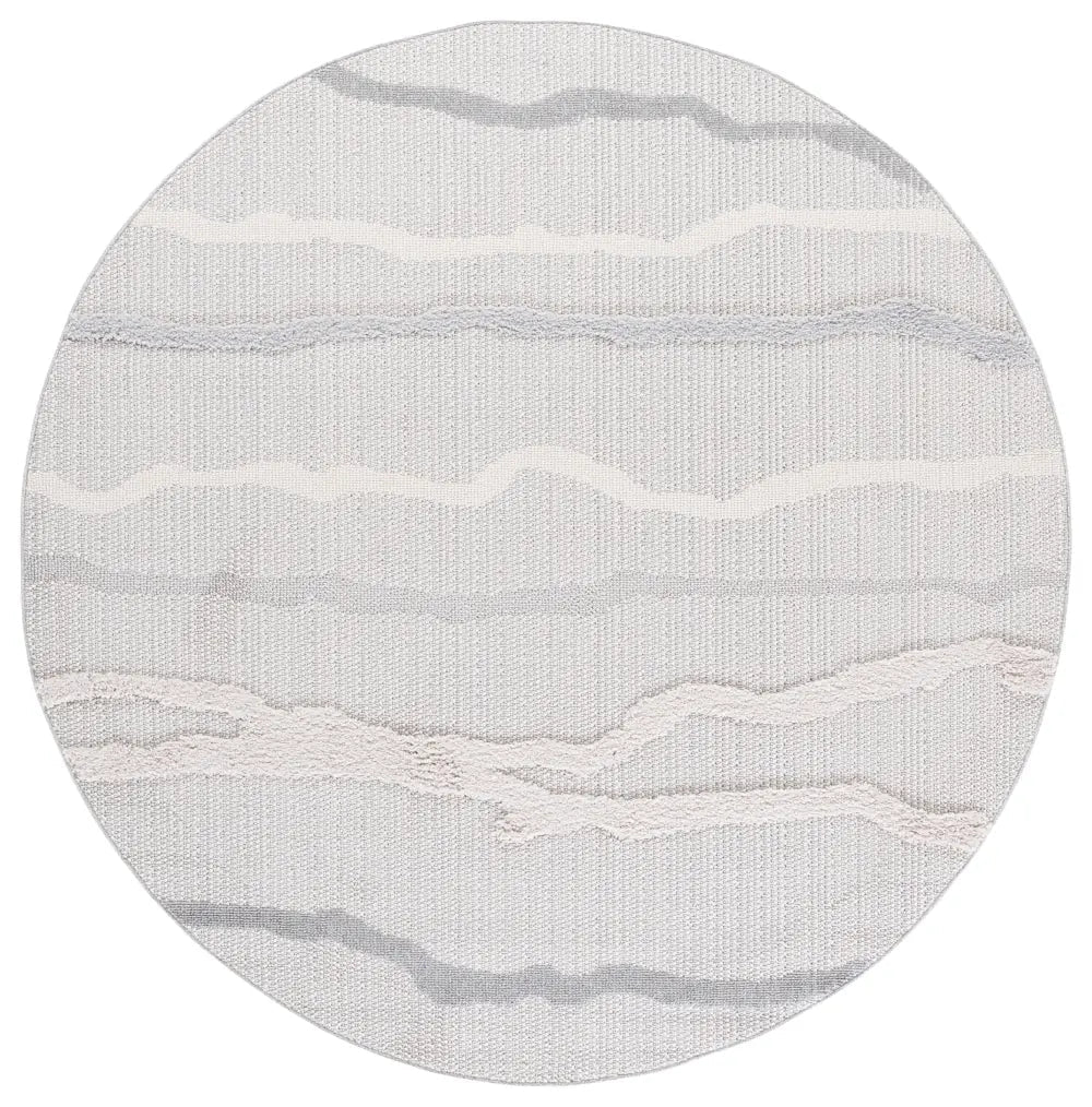Safavieh Trends 6'-7" x 6'-7" Rug in Ivory / Grey
