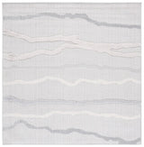 Safavieh Trends 6'-7" x 6'-7" Rug in Ivory / Grey