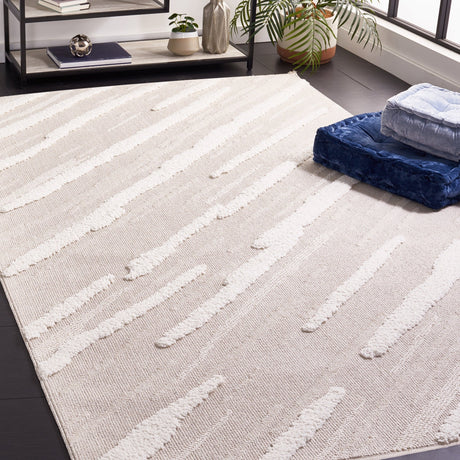 Safavieh Trends Trd118B Beige/Ivory Rug.