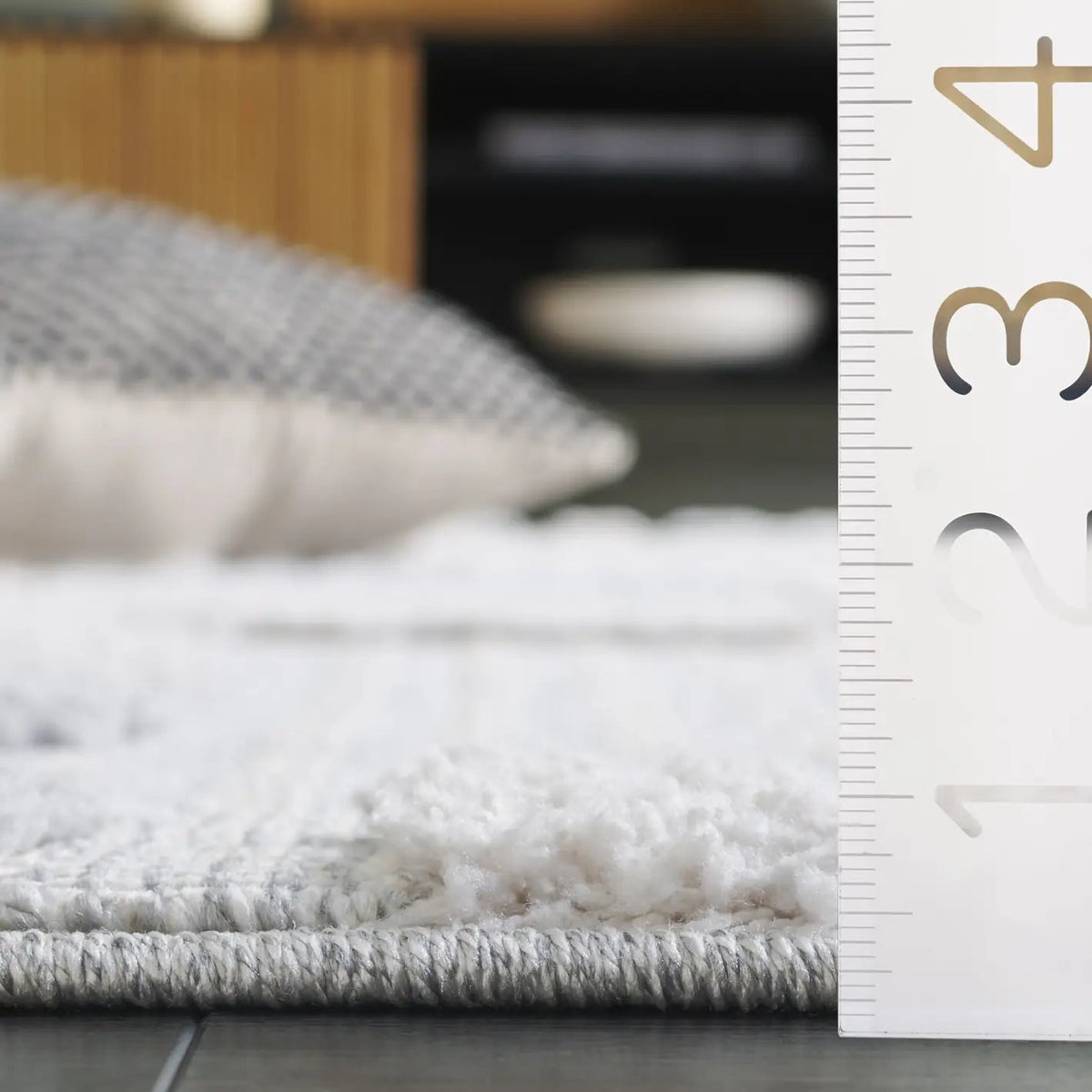 Safavieh Trends 4'-0" x 6'-0" Rug in Ivory / Grey