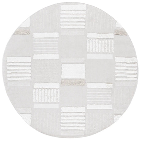 Safavieh Trends 6'-7" x 6'-7" Rug in Beige / Ivory