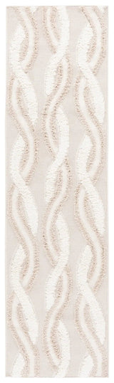 Safavieh Trends 2'-2" x 8'-0" Rug in Beige / Ivory