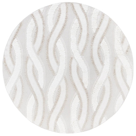 Safavieh Trends 6'-7" x 6'-7" Rug in Beige / Ivory