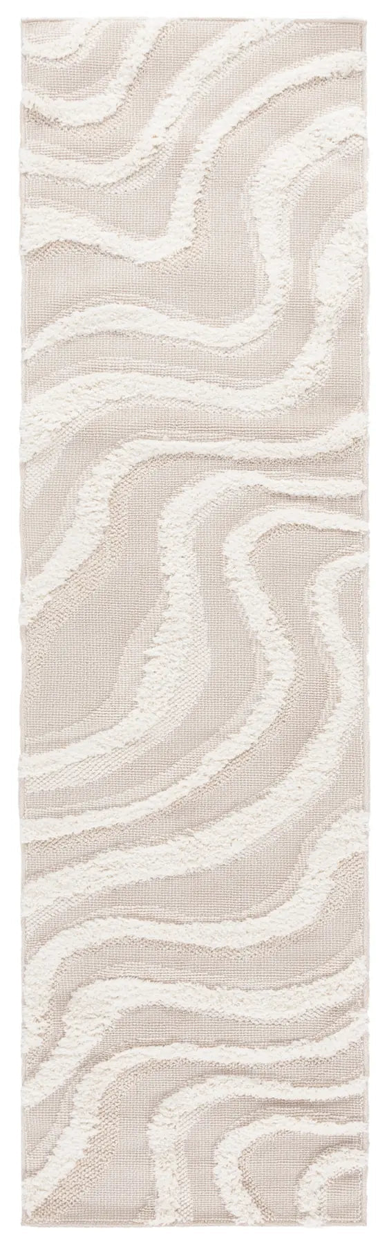 Safavieh Trends 2'-2" x 8'-0" Rug in Beige / Ivory
