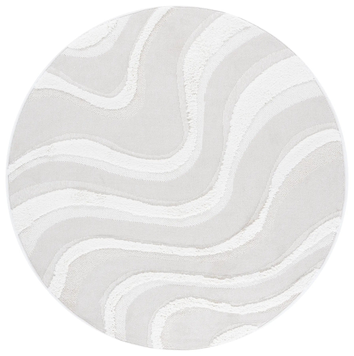 Safavieh Trends 6'-7" x 6'-7" Rug in Beige / Ivory