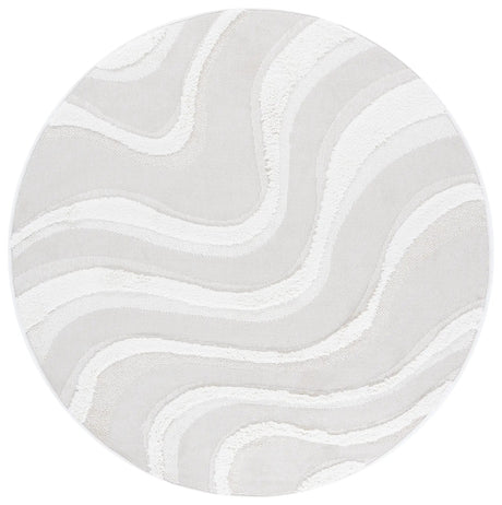 Safavieh Trends 6'-7" x 6'-7" Rug in Beige / Ivory