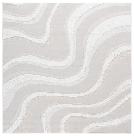 Safavieh Trends 6'-7" x 6'-7" Rug in Beige / Ivory