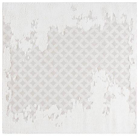 Safavieh Trends 6'-7" x 6'-7" Rug in Beige / Ivory