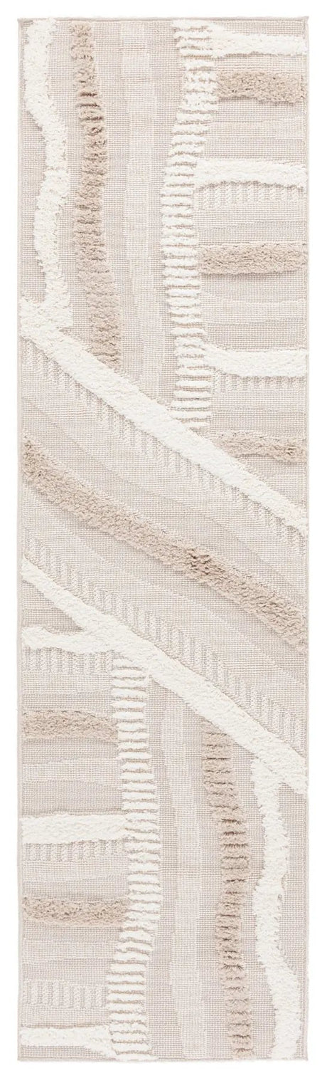 Safavieh Trends 2'-2" x 8'-0" Rug in Beige / Ivory