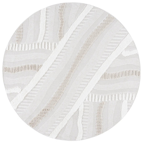 Safavieh Trends 6'-7" x 6'-7" Rug in Beige / Ivory