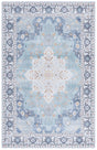 Safavieh Tucson 4'-0" x 6'-0" Rug in Aqua / Light Blue