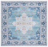 Safavieh Tucson 6'-0" x 6'-0" Rug in Aqua / Light Blue