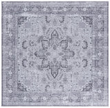 Safavieh Tucson 6'-0" x 6'-0" Rug in Dark Grey / Grey