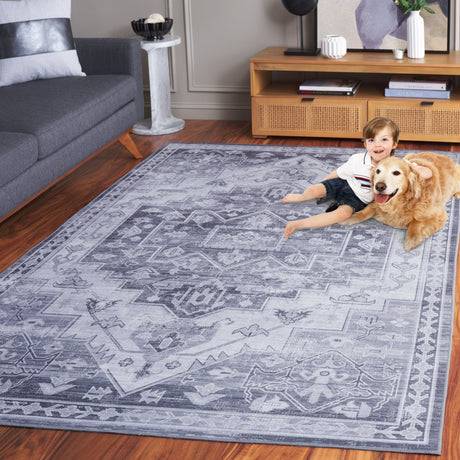 Safavieh Tucson Tsn116F Grey/Light Grey Rug.