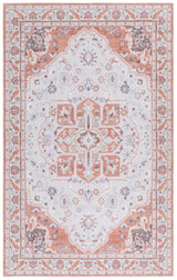 Safavieh Tucson 4'-0" x 6'-0" Rug in Rust / Ivory