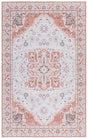 Safavieh Tucson 4'-0" x 6'-0" Rug in Rust / Ivory