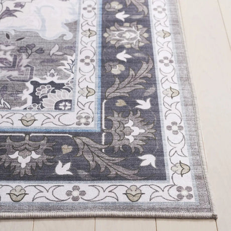 Safavieh Tucson 4'-0" x 6'-0" Rug in Olive / Ivory