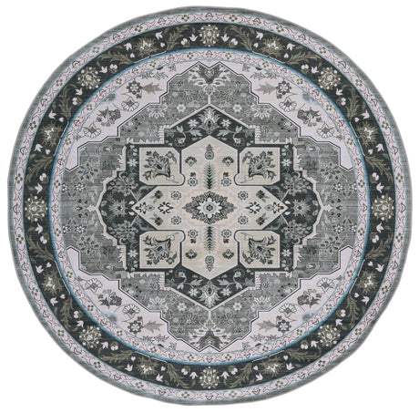 Safavieh Tucson 6'-0" x 6'-0" Rug in Green / Light Green