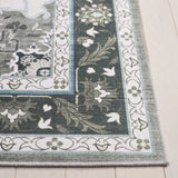 Safavieh Tucson 4'-0" x 6'-0" Rug in Green / Light Green