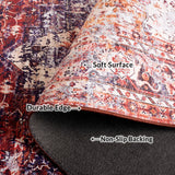 Safavieh Tucson Tsn151B Beige/Red Rug.
