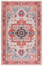 Safavieh Tucson 4'-0" x 6'-0" Rug in Beige / Rust