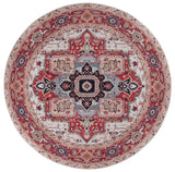 Safavieh Tucson 6'-0" x 6'-0" Rug in Beige / Rust