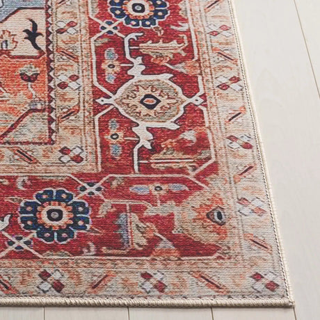 Safavieh Tucson 4'-0" x 6'-0" Rug in Beige / Rust