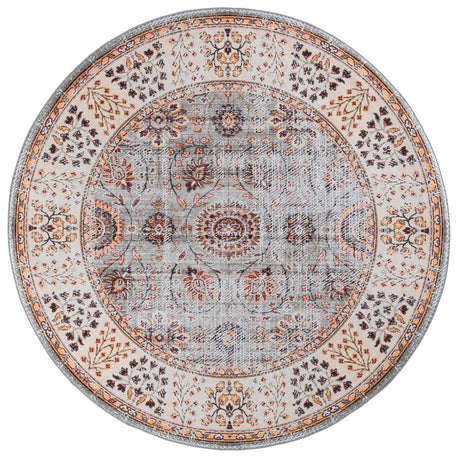 Safavieh Tucson 6'-0" x 6'-0" Rug in Grey Green / Beige