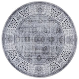 Safavieh Tucson 6'-0" x 6'-0" Rug in Dark Grey / Light Grey