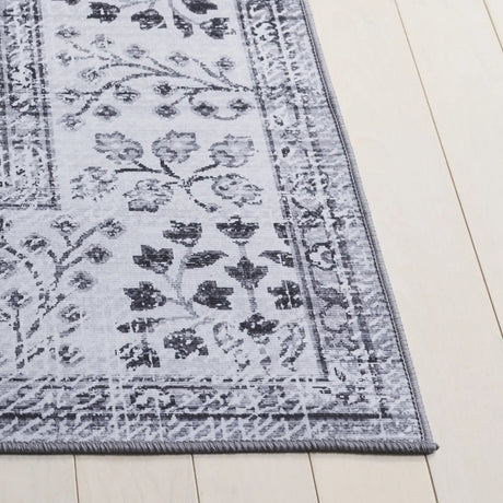 Safavieh Tucson 4'-0" x 6'-0" Rug in Dark Grey / Light Grey