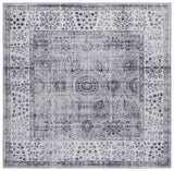 Safavieh Tucson 6'-0" x 6'-0" Rug in Dark Grey / Light Grey