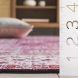 Safavieh Tucson 4'-0" x 6'-0" Rug in Fuchsia / Rust
