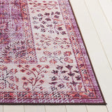 Safavieh Tucson 4'-0" x 6'-0" Rug in Fuchsia / Rust