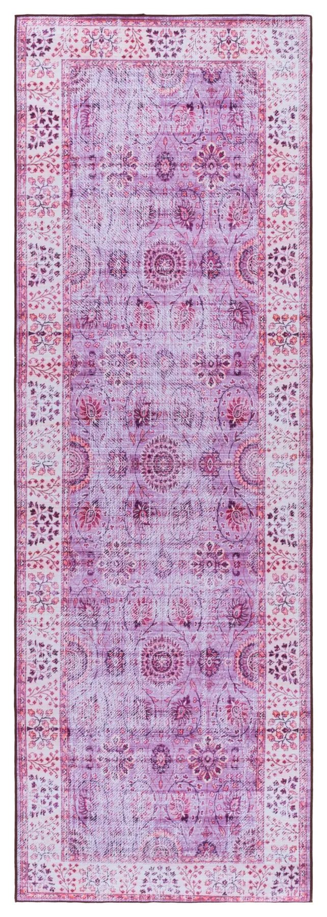 Safavieh Tucson 2'-6" x 8'-0" Rug in Violet / Beige