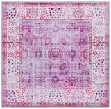 Safavieh Tucson 6'-0" x 6'-0" Rug in Violet / Beige