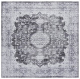 Safavieh Tucson 6'-0" x 6'-0" Rug in Dark Grey / Light Grey