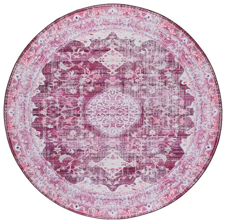 Safavieh Tucson 6'-0" x 6'-0" Rug in Fuchsia / Purple
