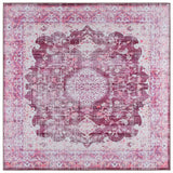 Safavieh Tucson 6'-0" x 6'-0" Rug in Fuchsia / Purple