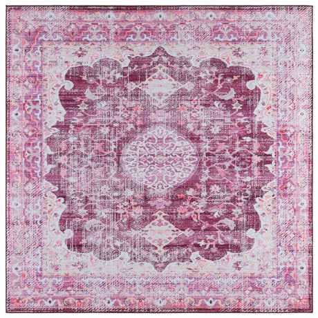 Safavieh Tucson 6'-0" x 6'-0" Rug in Fuchsia / Purple