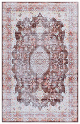 Safavieh Tucson 4'-0" x 6'-0" Rug in Brown / Gold