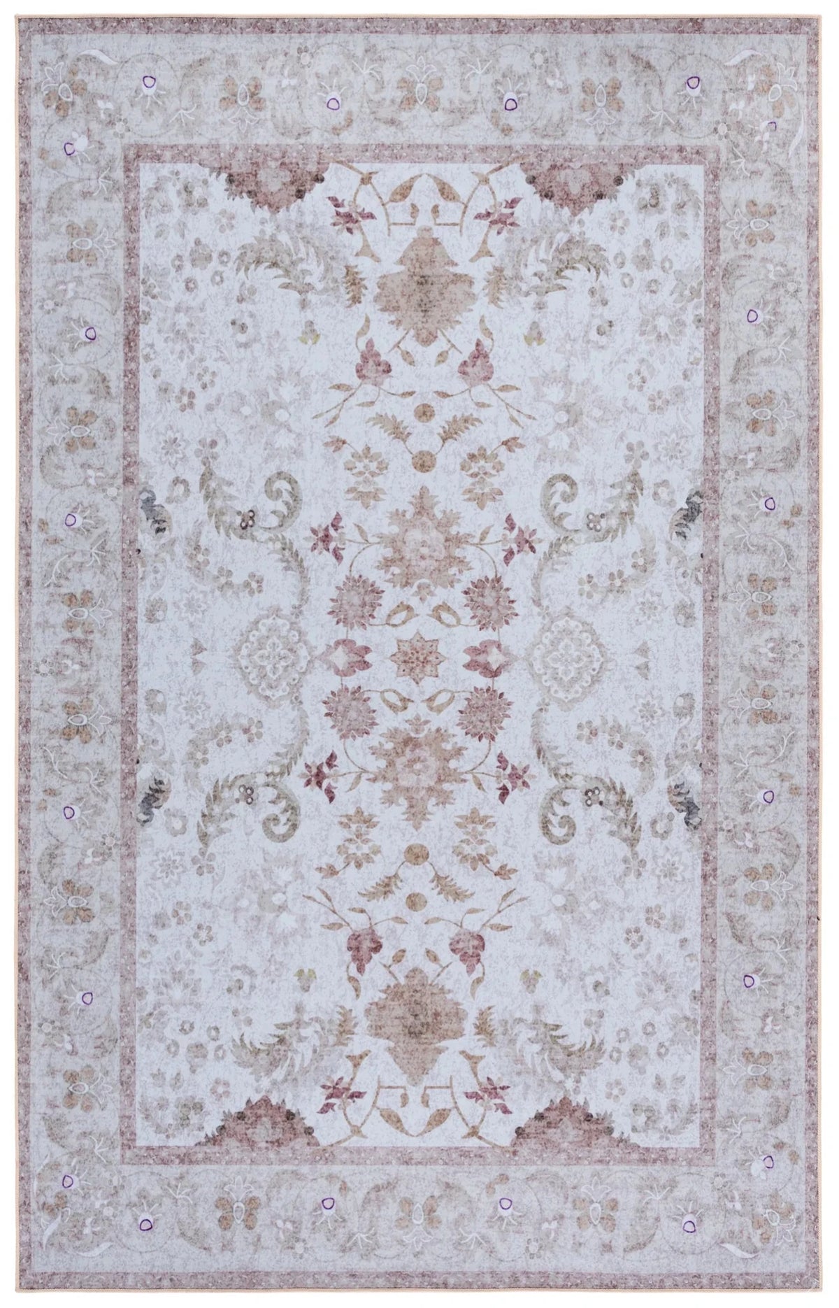 Safavieh Tucson 4'-0" x 6'-0" Rug in Beige / Light Brown